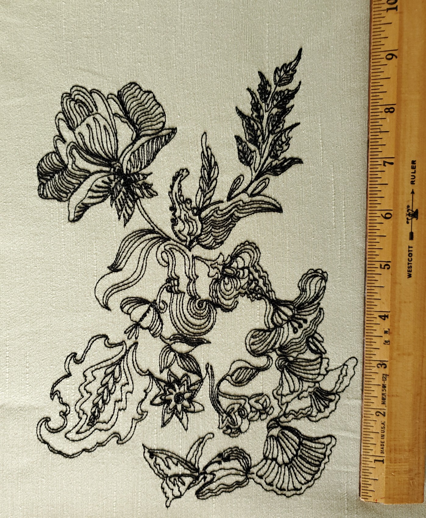 Floral-sketch-3-AcuSketch-oversized-embroidery-Jennifer-Wheatley-Wolf